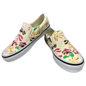 Vans Shoes New Vans Classic Slip On Shoes Psychedelic Rabbit